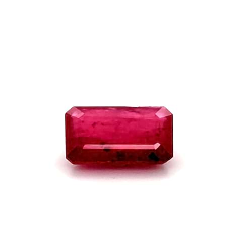 Ruby Emerald Cut: 2.84ct