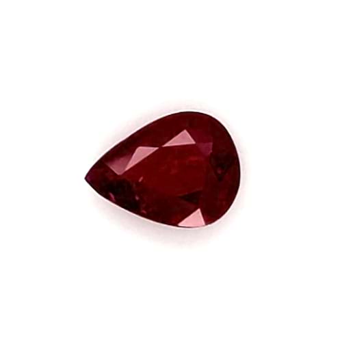 Ruby Pear: 0.97ct