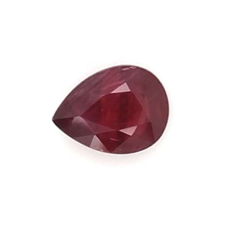 Ruby Pear: 1.57ct