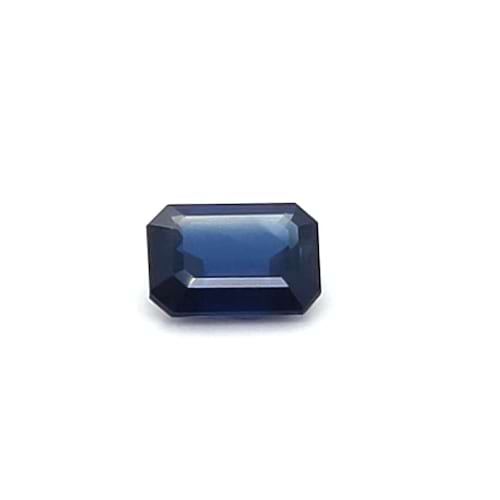 Blue Sapphire Emerald Cut: 1.56ct