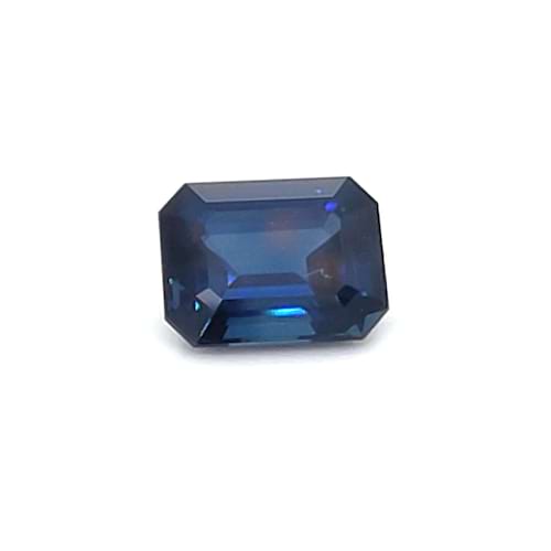 Blue Sapphire Emerald Cut: 3.11ct