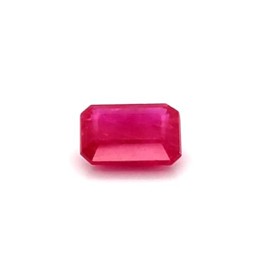 Ruby Emerald Cut: 1.74ct