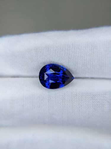Blue Sapphire Pear: 5.21ct