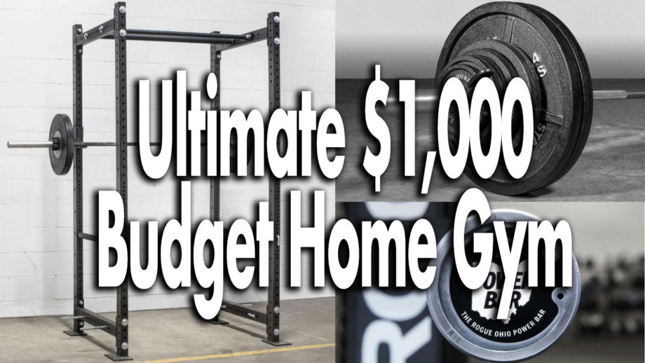 The Ultimate 1 000 Budget Home Gym Garage Gym Reviews   ULTIMATE BUDGET Home Gym 1 