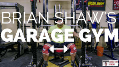 World's Strongest Man Brian Shaw's Garage Gym Cover Image