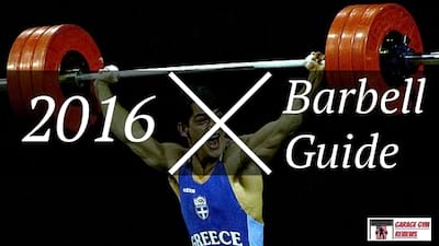 2016 Olympic Barbell Guide Cover Image