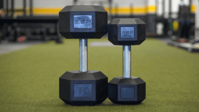 Rep Fitness Rubber Coated Hex Dumbbells In-Depth Review Cover Image