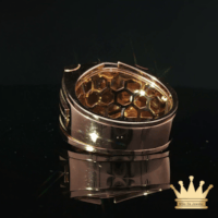 18K Gold Men's Horse Ring
