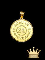 18k Gold Custom Made Pendant size-2 inch 9 gram | MikeDaJeweler