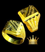 22k yellow gold ring US size-11 weight-4.460mg price $499
