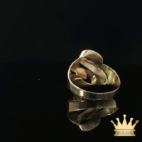 14K White and Yellow Gold Fashion Ring
