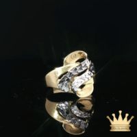 14K White and Yellow Gold Fashion Ring