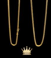 18 k Franco chain price $690 usd weight 6.59 gram 2 mm 20 inches available stock 2,3,4 5,6mm any length