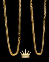 18 k Franco chain price $1169 usd weight 11.14 gram 3mm 20 inches available stock 1.5,2,3,4,5mm any length