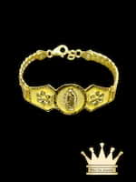 18K Customized Virgin Mary Bracelet
