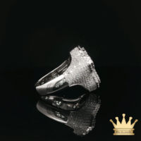 Crystal Cross Style Men's Ring