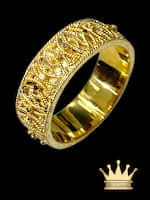 18K Gold Handmade Designer Band