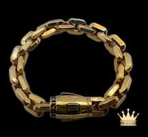 Solid 21k gold women’s bracelet grams 32.27