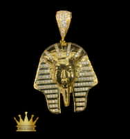 Pharaoh Pendant yellow gold 18k  -16.50 grams
