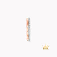 Signature Diamond and Rose Gold Ring