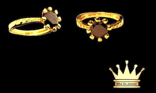 18karat gold female ring size 6.00 weight 3.390