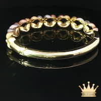 18k Tri-Tone Gold Bracelet for Women