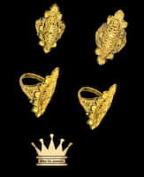 22k yellow gold handmade female ring price $780 usd weight 6.8 gram size 8