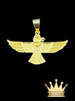 18K Custom Condor Pendant