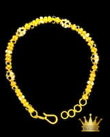 Solid 21k yellow gold bracelet 10.700 grams 4 mm7.5inch longer