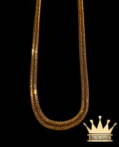 18k fourth Cuban link flat chain price $1458 usd weight 13.88 gram length 22 inches 4mm available stocks 3,4,5,mm 20,22,24.26 inches