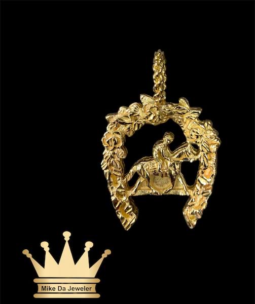 18k Handmade Customized Pendant