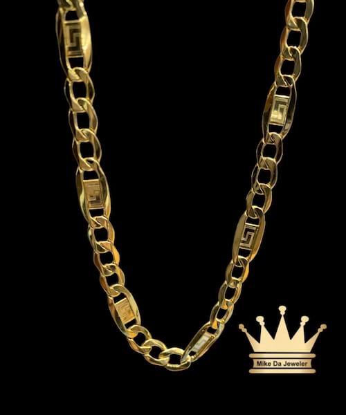 18k Fargo chain  10.33 gram 18 inches 5mm