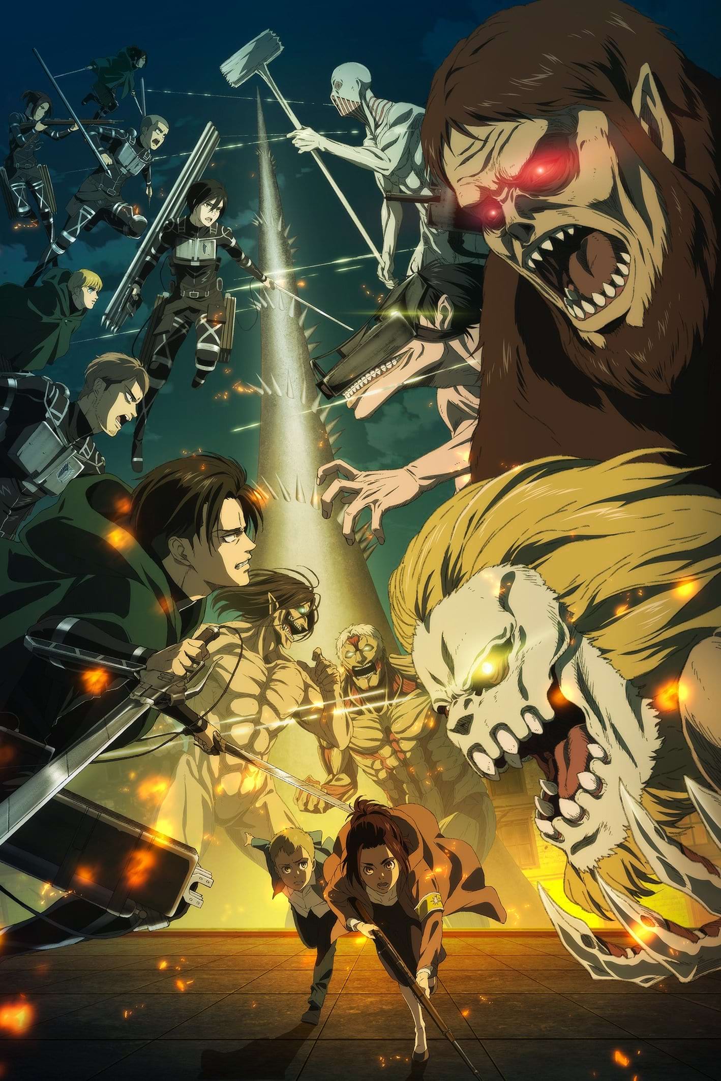 Shingeki no Kyojin: The Final Season Dublado