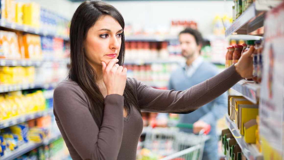 Alegerile alimentare, influentate de asezarea marfurilor in supermarketuri