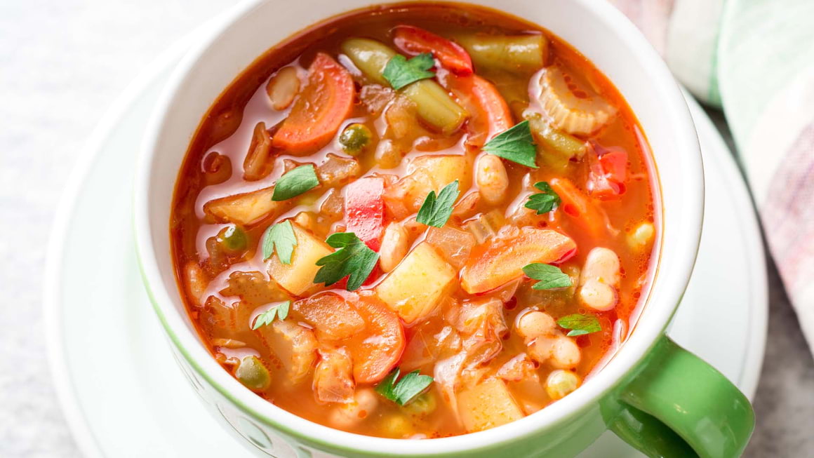 Dieta Minestrone: 7 zile cu supă de legume
