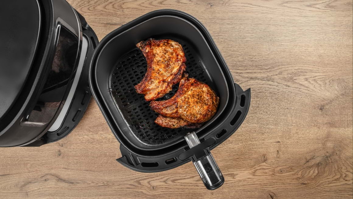 3 preparate festive cu carne de porc gătită la airfryer