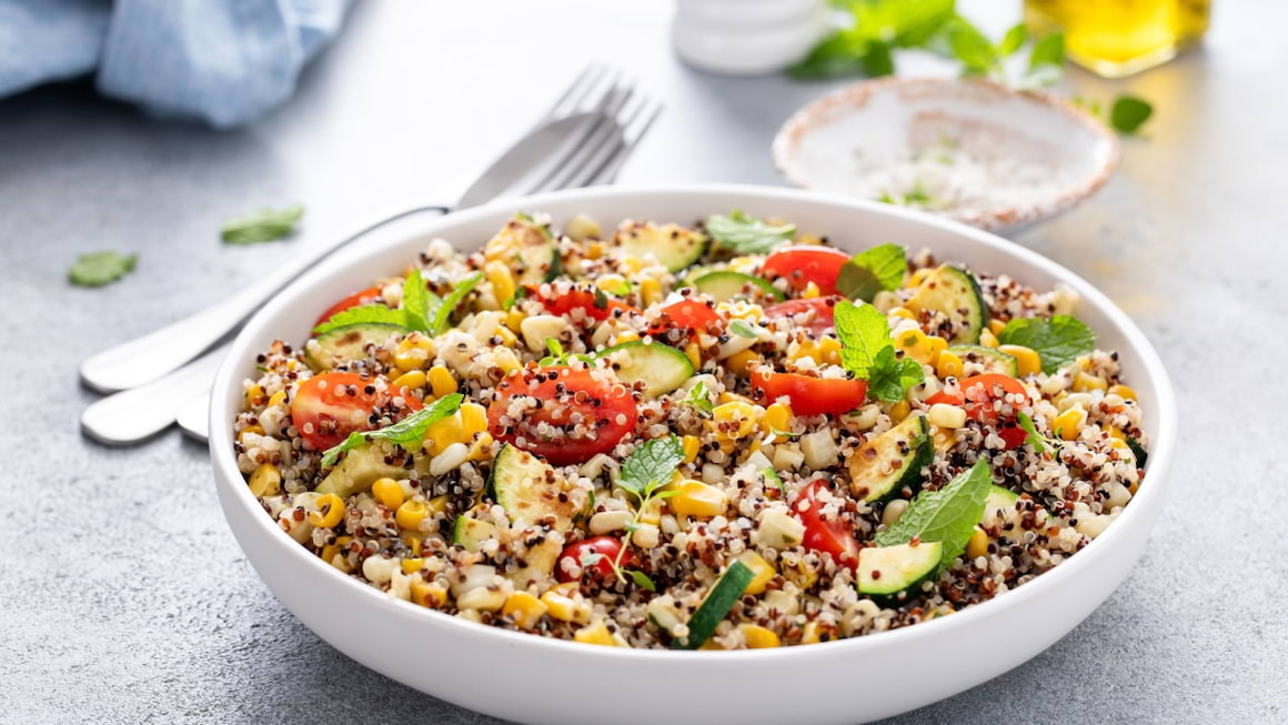 Quinoa cu legume, o reţetă simplă şi gustoasă