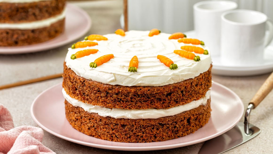 Rețeta delicioasă a unui tort cu morcovi