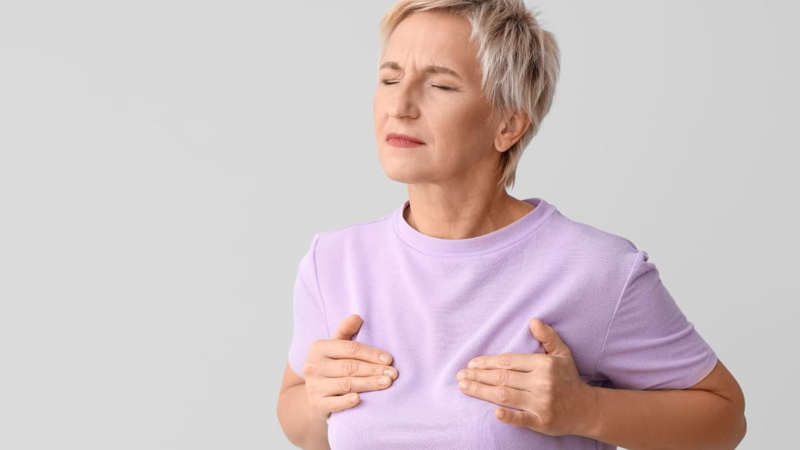 Dureri de sâni la menopauză: cauze, simptome, remedii