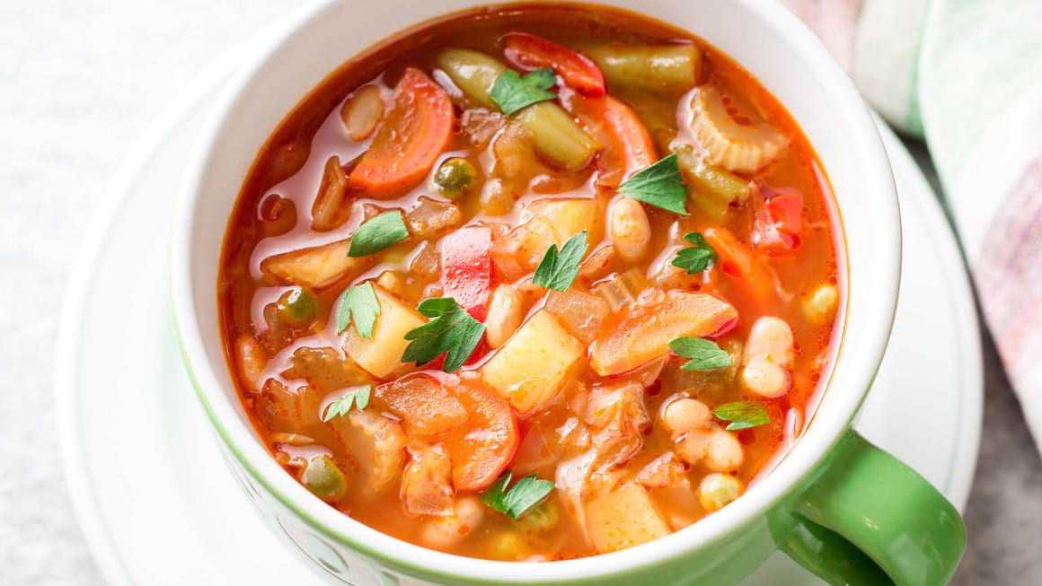 Dieta Minestrone: 7 zile cu supă de legume