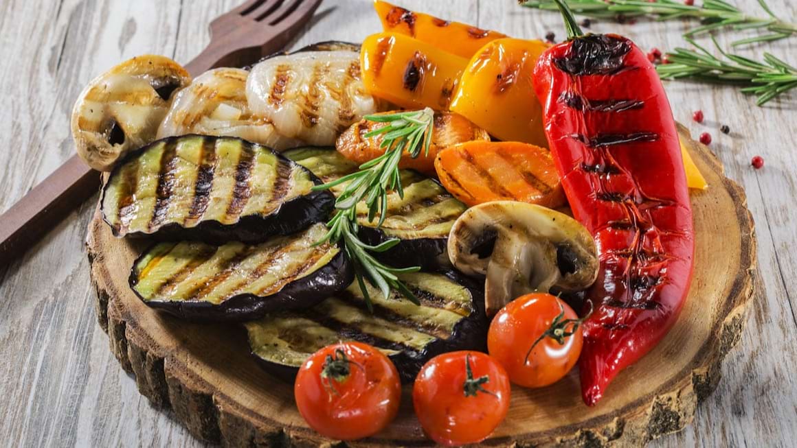 Ce sa pui pe gratar daca esti vegetarian