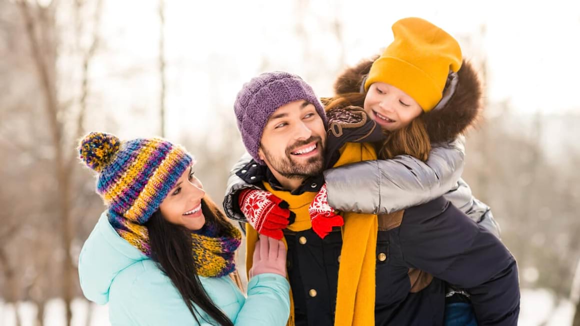 10 lucruri pe care le poti face cu copiii afara, in ciuda frigului