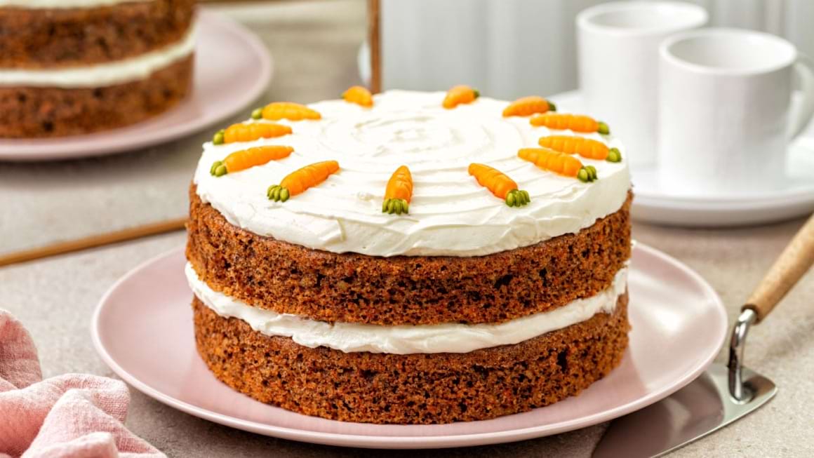 Rețeta delicioasă a unui tort cu morcovi