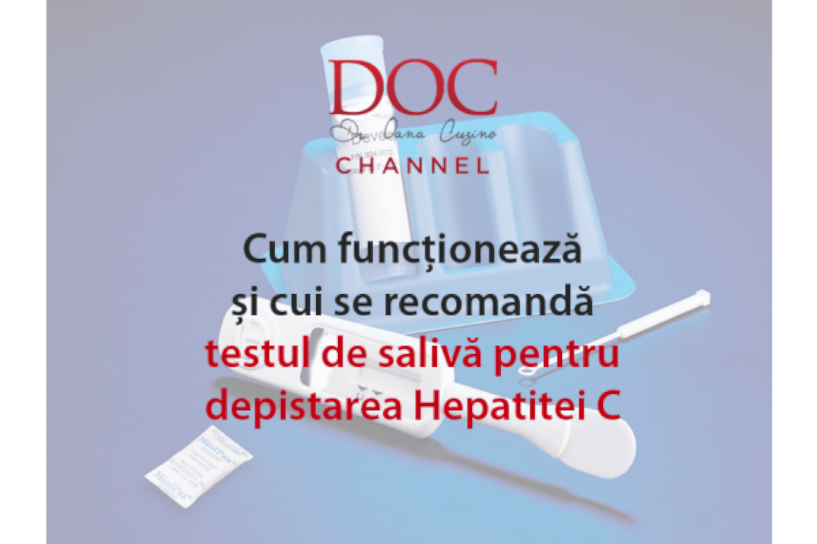DOC Channel: Testul de saliva pentru depistarea Hepatitei C