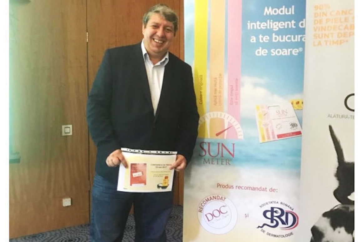 Societatea Romana de Dermatologie recomanda Sun Meter, senzorul UVA/UVB care te ajuta sa te bucuri in mod inteligent de soare