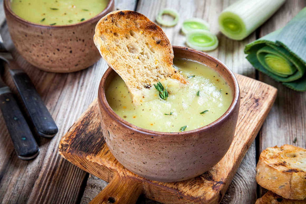 Rețete ușoare: Supă de praz Vichyssoise
