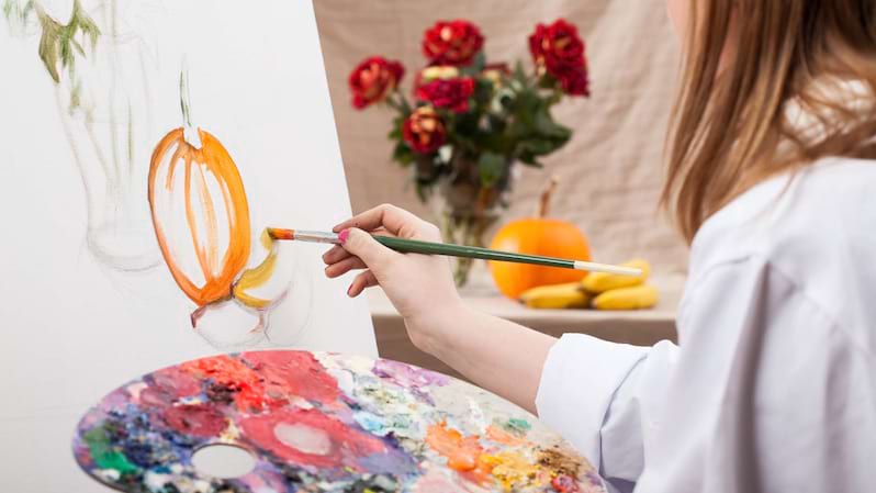 Beneficiile unui hobby artistic pentru sanatatea ta: pictura & colorat