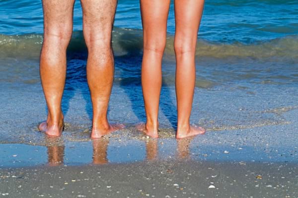 este posibil sa facei plaja cu picioarele în vari