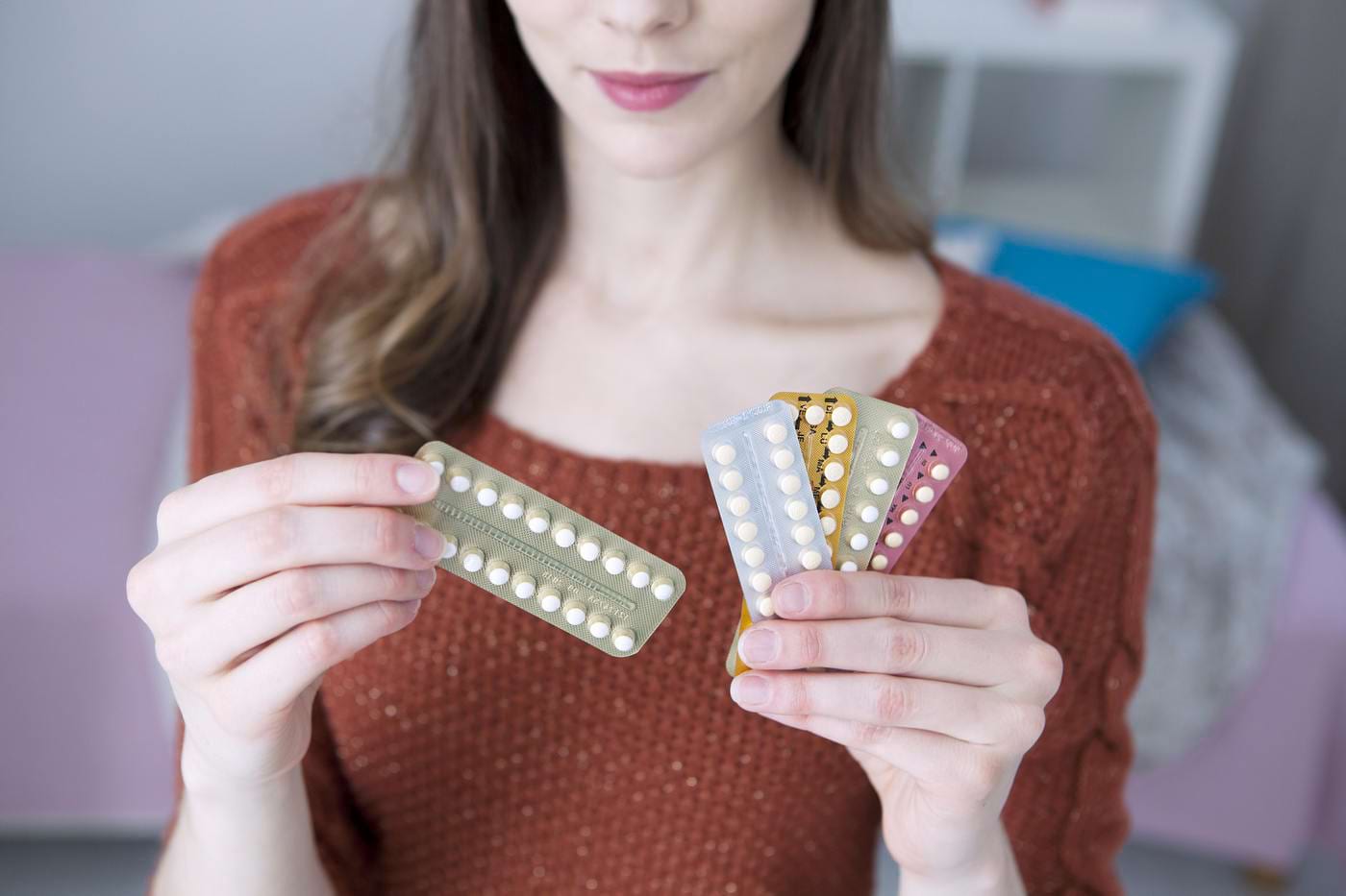 contraceptivele orale pot provoca pierderea în greutate)