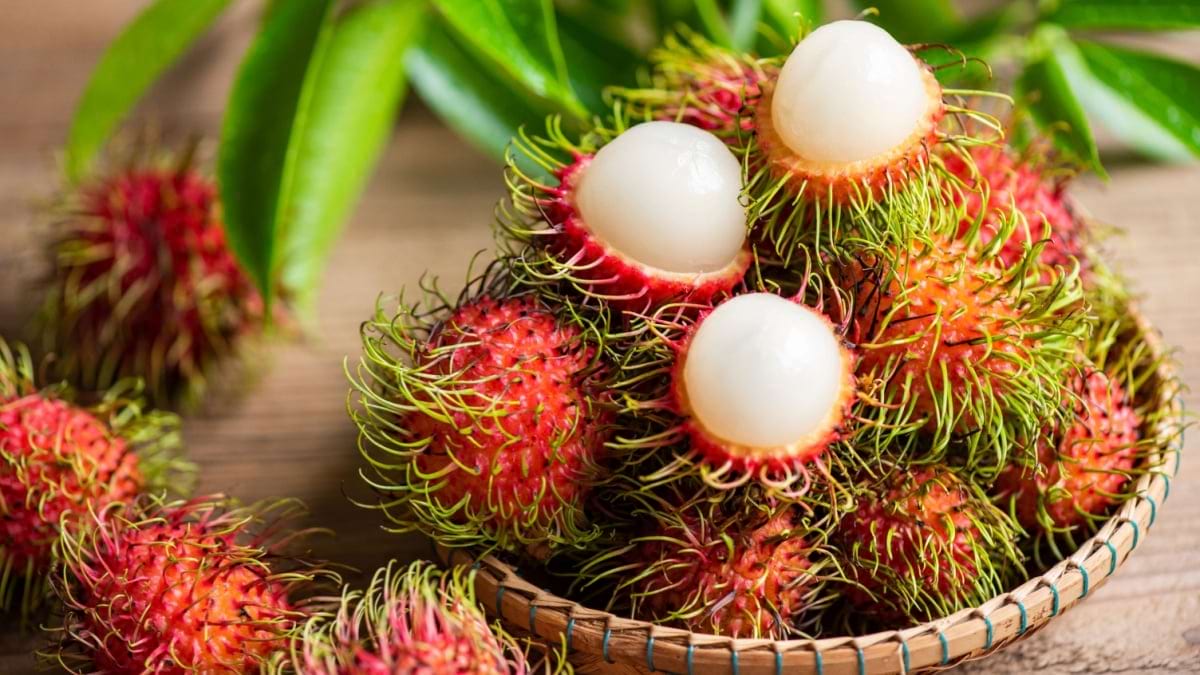 Rambutan, un fruct tropical plin de calități